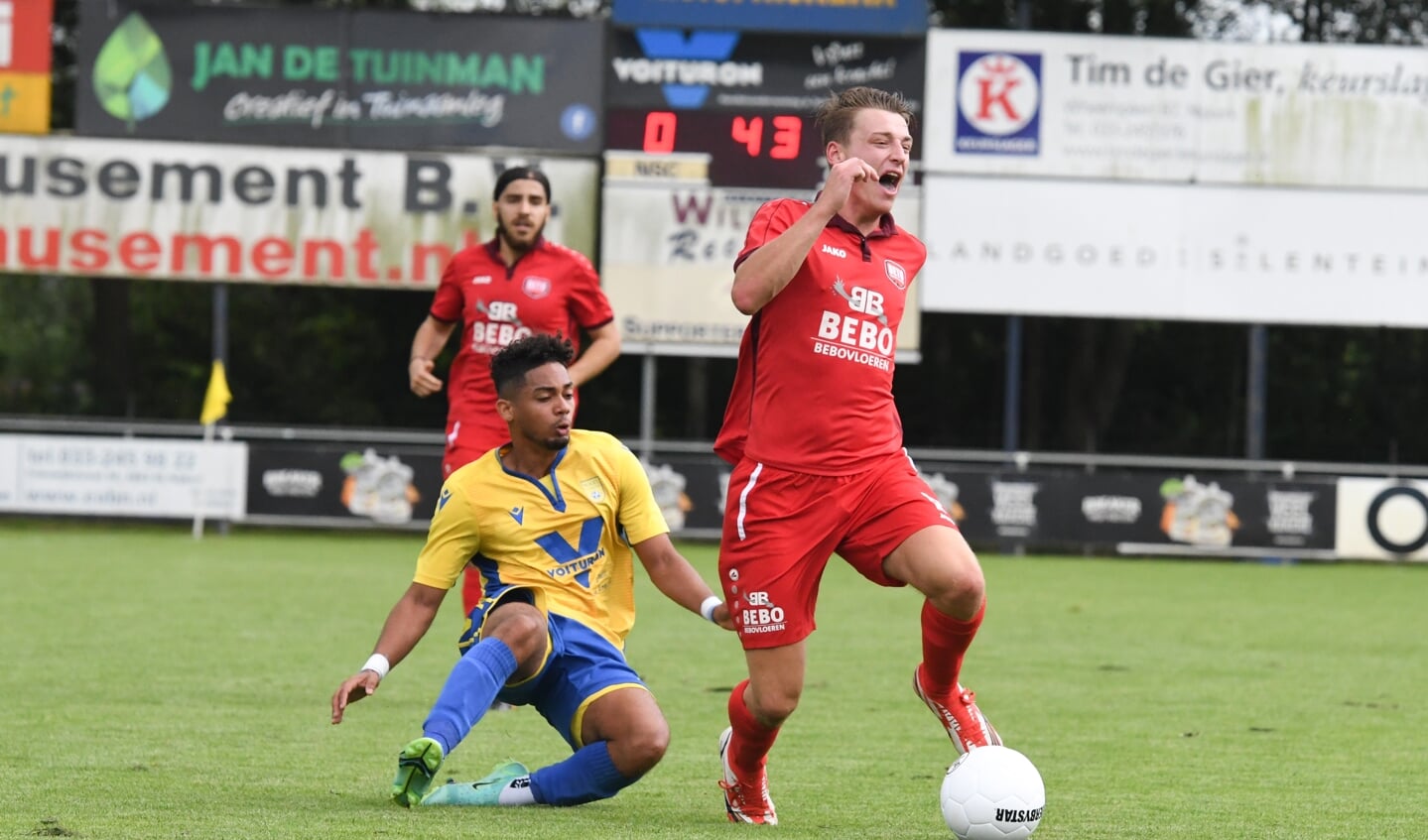Lourensz heeft Wesselink blijkbaar geraakt in zijn doortocht richting het doel van NSC