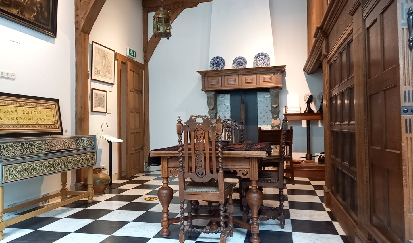 Het museum toont hoe Hendrick Hamel gewoond moet hebben.