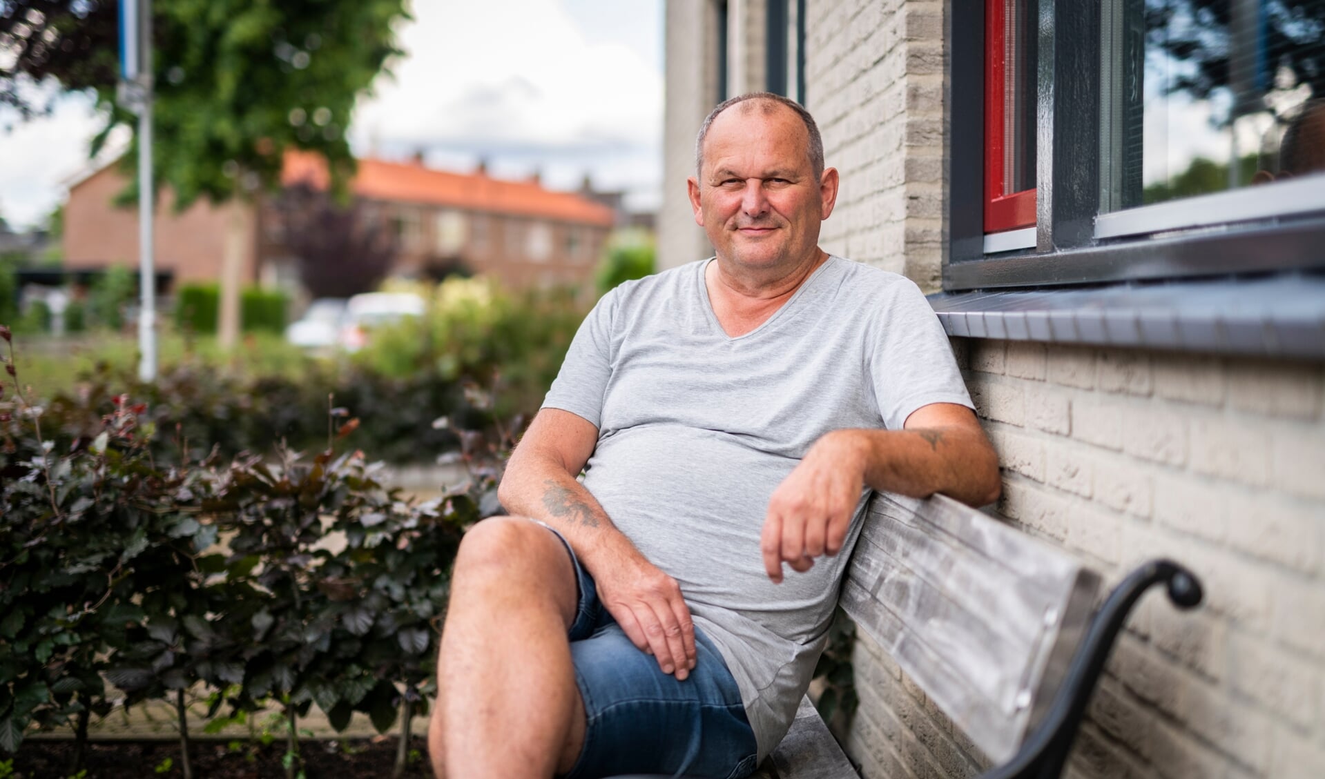 Henk de Gans werkt weer na een ernstige hersenbloeding. ,,De chirurg zei dat er niet veel mensen met zo’n hersenbloeding zijn die nog aan het werk komen.''