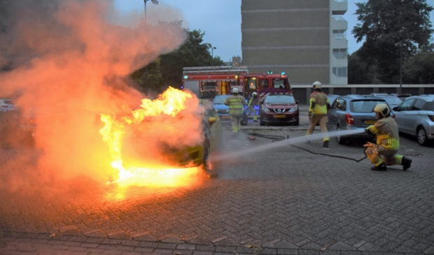 <p>De brandweer had de handen vol aan de brand op de Veenbesstraat. </p>