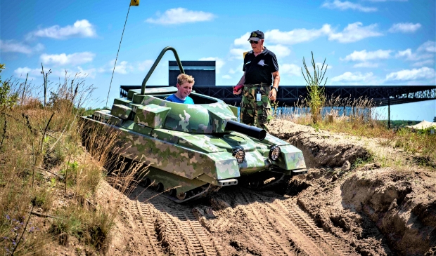 <p>De minitanks scoren hoog bij de kinderen die het NMM bezoeken.</p>