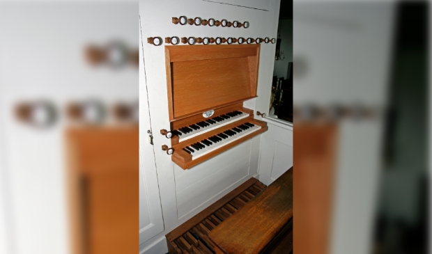 Speeltafel Knipscheerorgel Dorpskerk Woudenberg