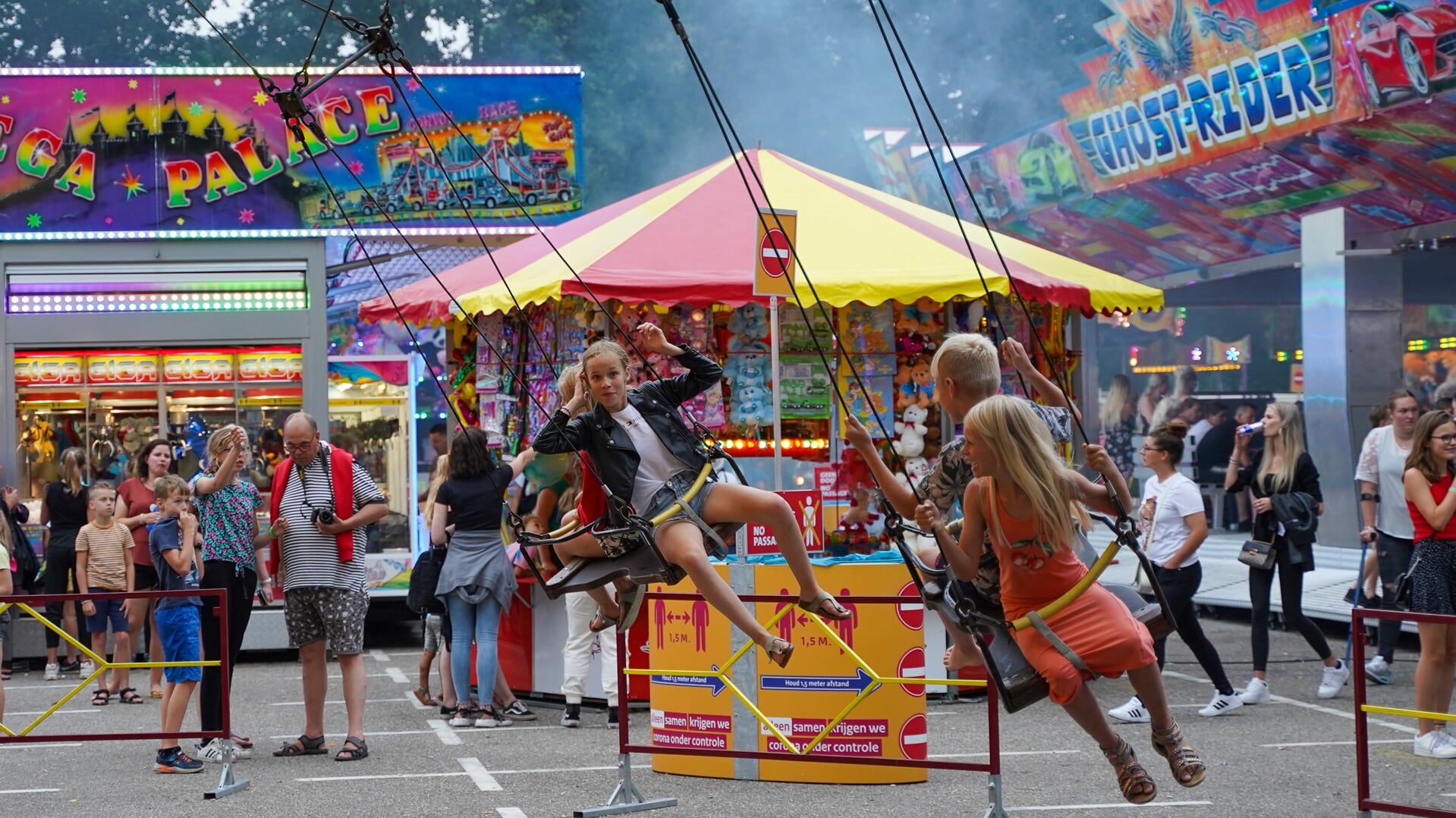 Kermis in Putten in 2021.