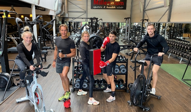 Basha, Jurgen, Marleen, Ian en Robin zijn klaar voor de toekomst.
