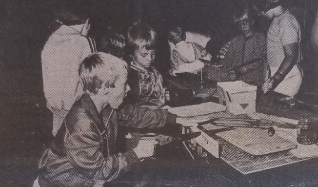 <p>Een foto uit 1981 uit Het Kompas van de Speel-in. </p>
