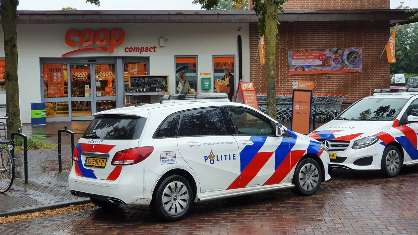 Afgelopen dinsdag werd een supermarkt in Lunteren overvallen.