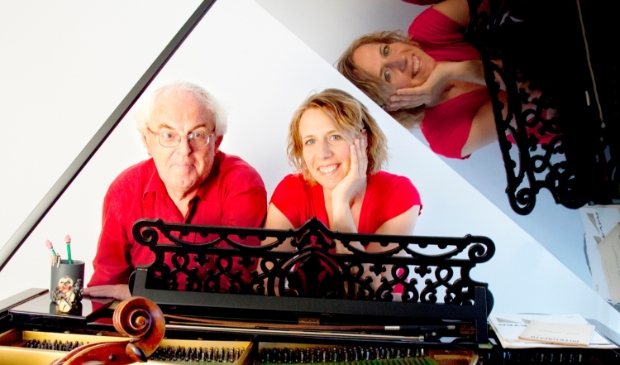 Kamermuziek duo Frans van Ruth (piano) en Doris Hochscheid (cello) t.b.v. Randmeerconcert Putten van 25 september.