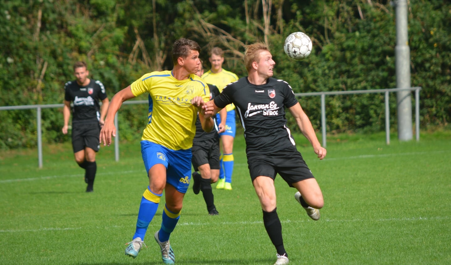 VVB en vv Stroe deelden de punten op sportpark 't Nieuwe Oost.