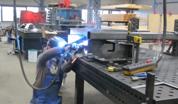 Lasser in actie