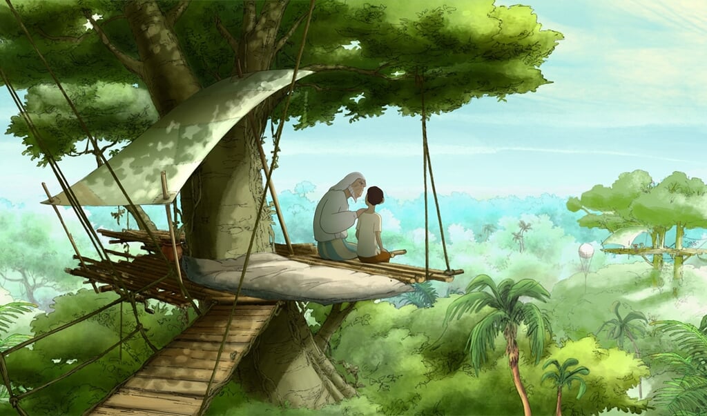 Scene uit de animatiefilm De Apen Prins, vrijdag 1 oktober in Filmhuis Artishock.
