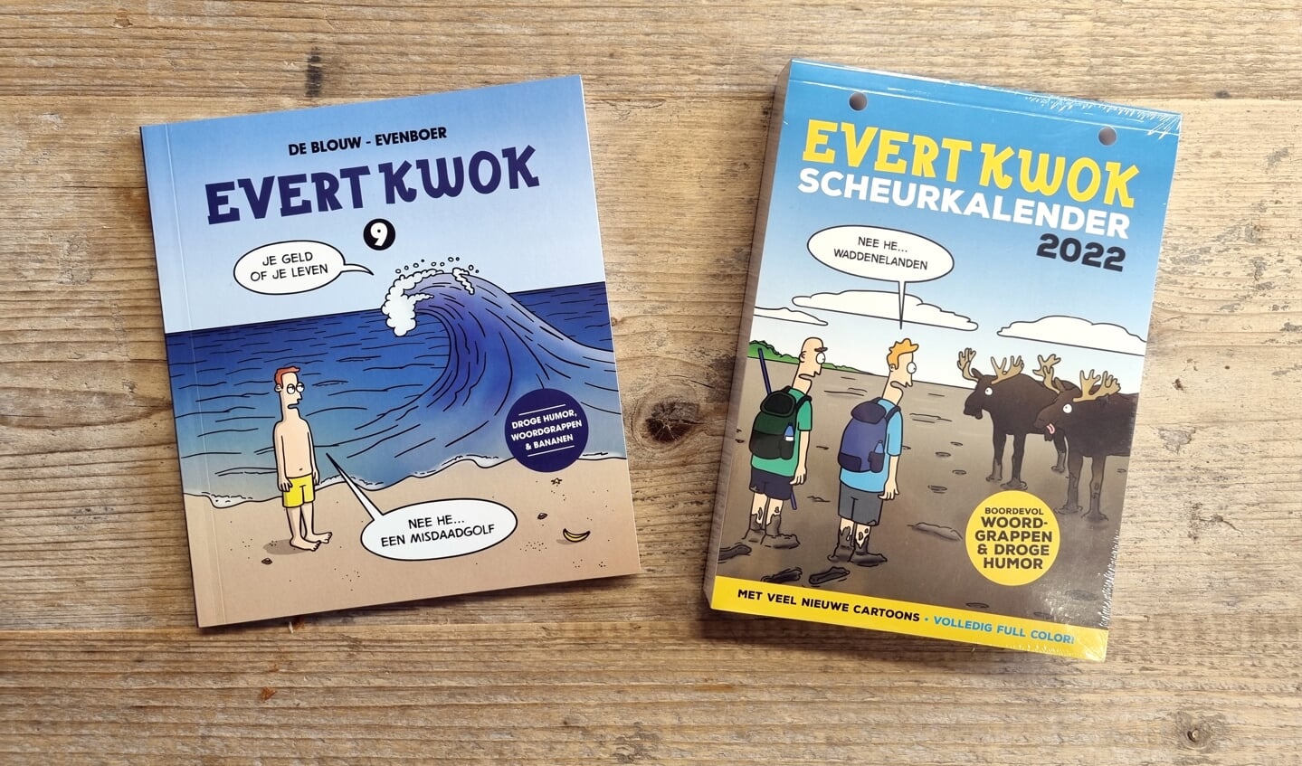 Evert Kwok 9 en de Evert Kwok Scheurkalender 2022