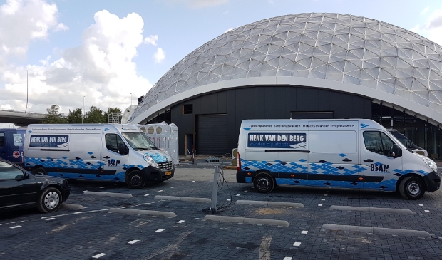 <p>Het afbouwen van de Amsterdome, een groot pand met ronde koepel, was een uitdaging.</p>