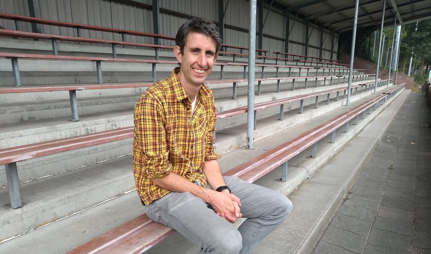David Romijn heeft grote ambities met zijn team, dames 1 van Saestum.