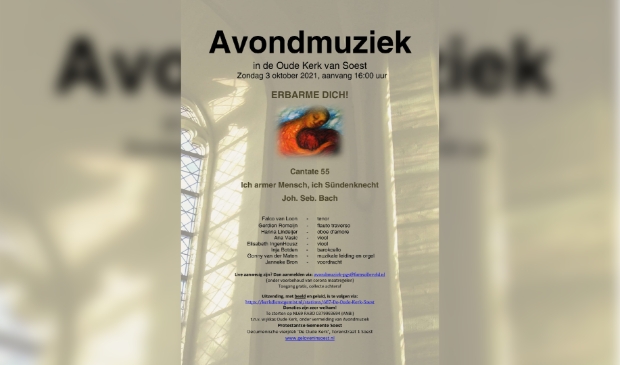 Poster Avondmuziek