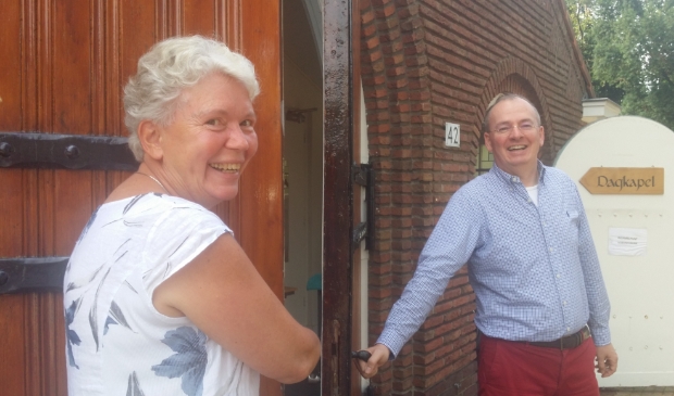 <p>Ellen Kieviet en Harold Oechies hebben zin in de week van de Duurzaamheid </p>