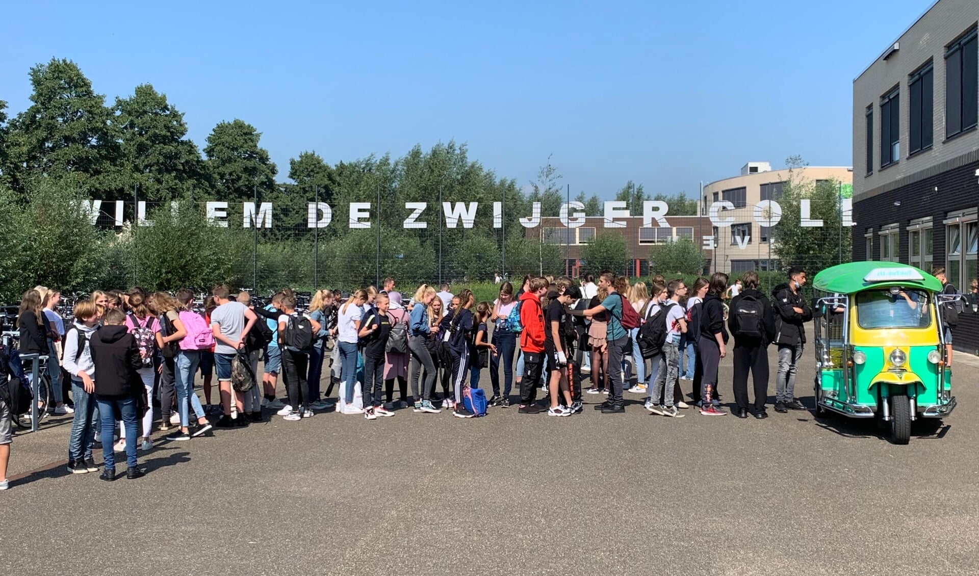 Een verfrissende verrassing voor alle scholieren van het Willem de Zwijger College