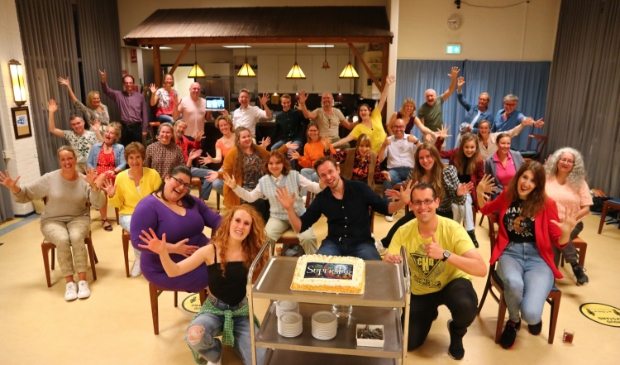 <p>De cast van Jesus Christ Superstar.</p>