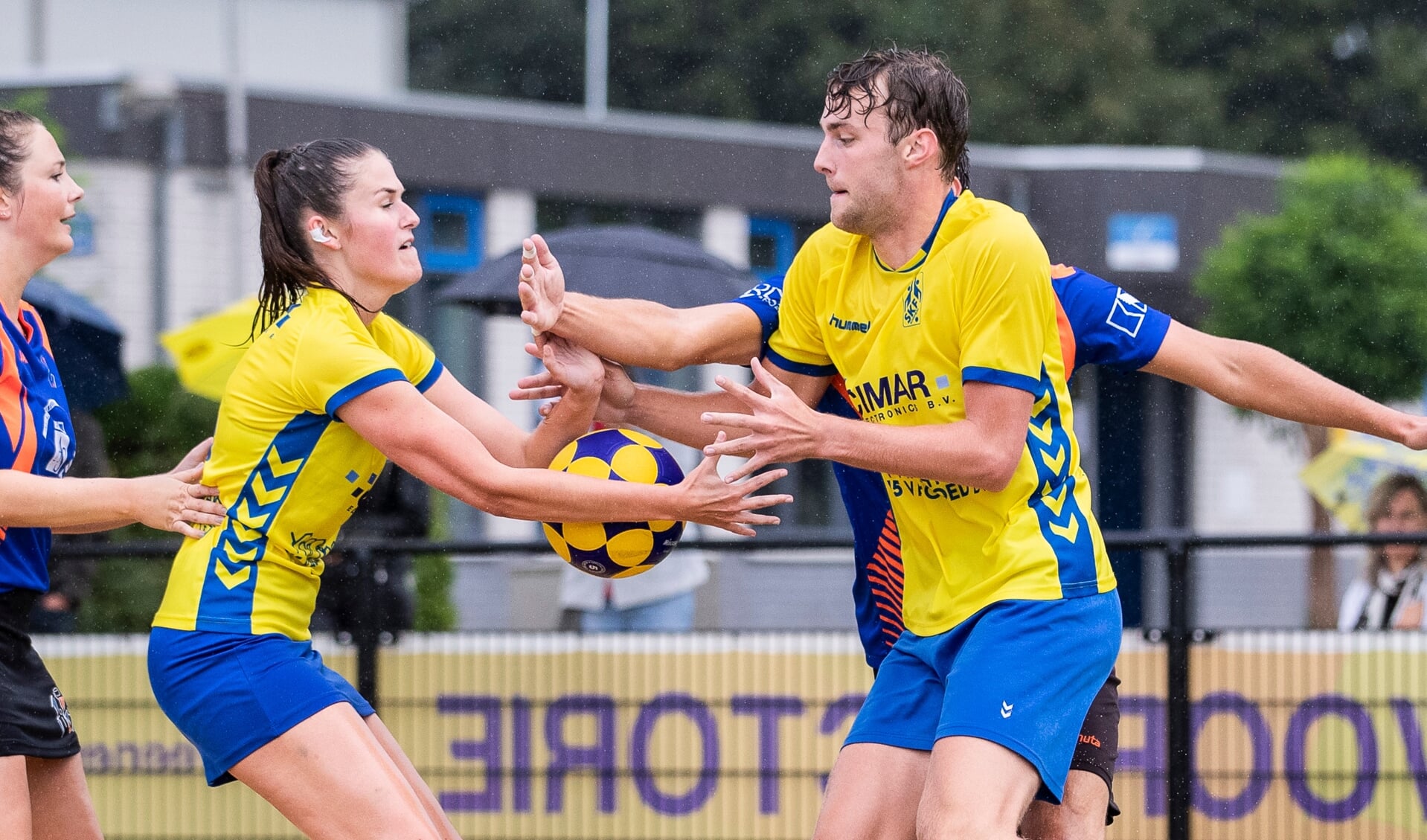 Het is de korfballers van SKF niet gelukt om het seizoen te starten met een overwinning