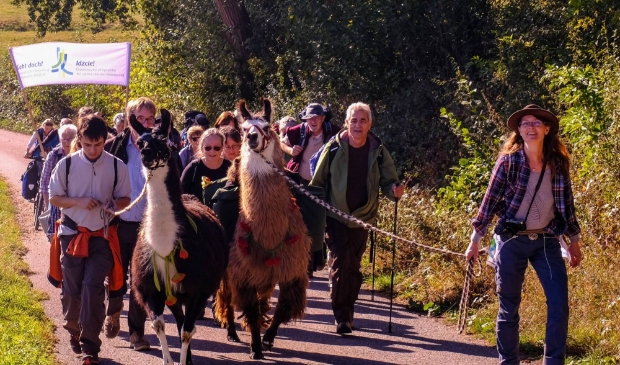klimaatpelgrims onderweg