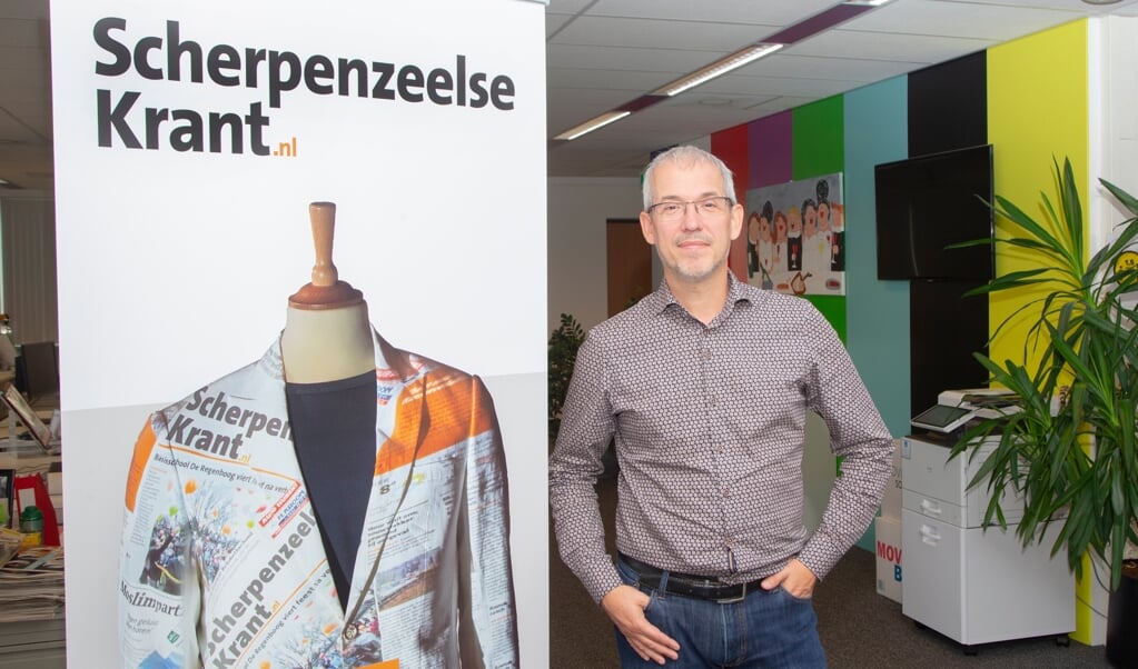 Hoofdredacteur Norbert Witjes over de Scherpenzeelse Krant: ,,Elke keer op maat gemaakt...''
