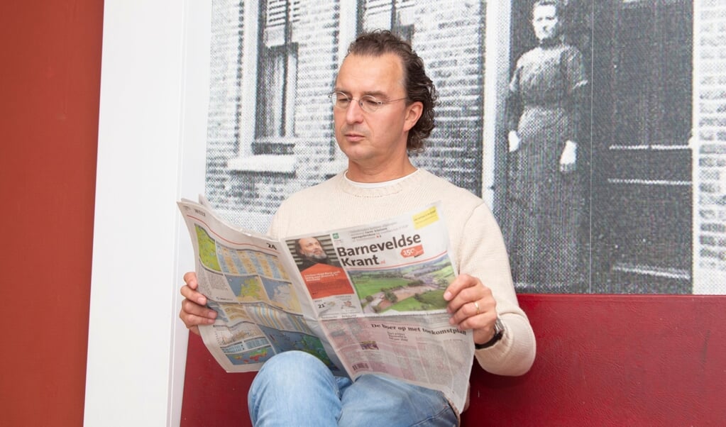 Adriaan Guldie: ,,Ik lees de Barneveldse Krant specifiek voor het lokale nieuws.''