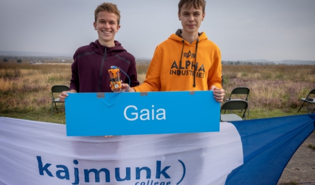 <p>Noah en Midas van team Gaia.</p>