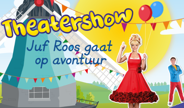 <p>Tijdens het festival is onder meer de nieuwe theatershow 'Juf roos gaat op avontuur' te zien.</p>