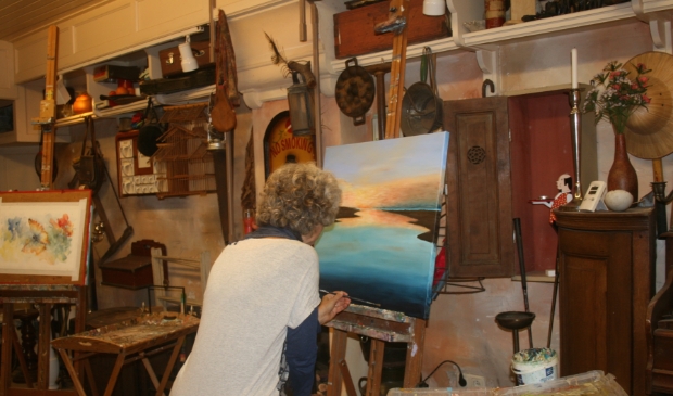 kijkje in het atelier