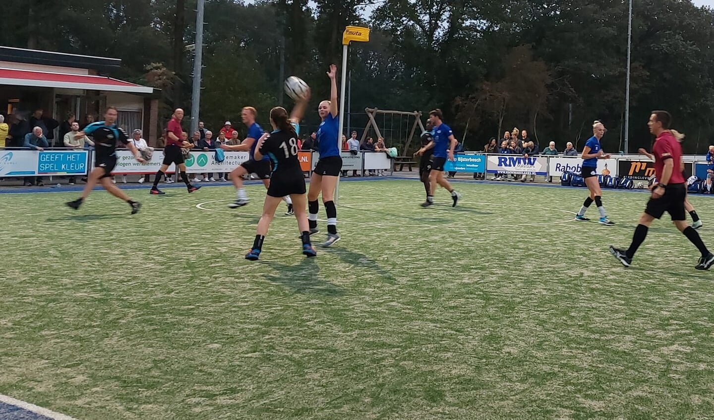 Spelmoment uit SCO-Wageningen