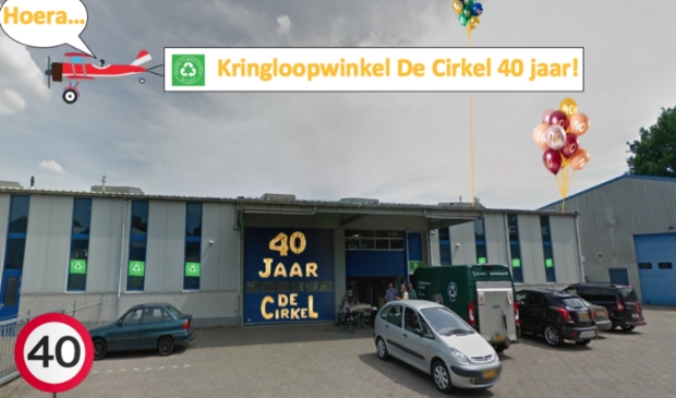 Het pand van de Kringloop aan de Nijverheidsweg 101B
