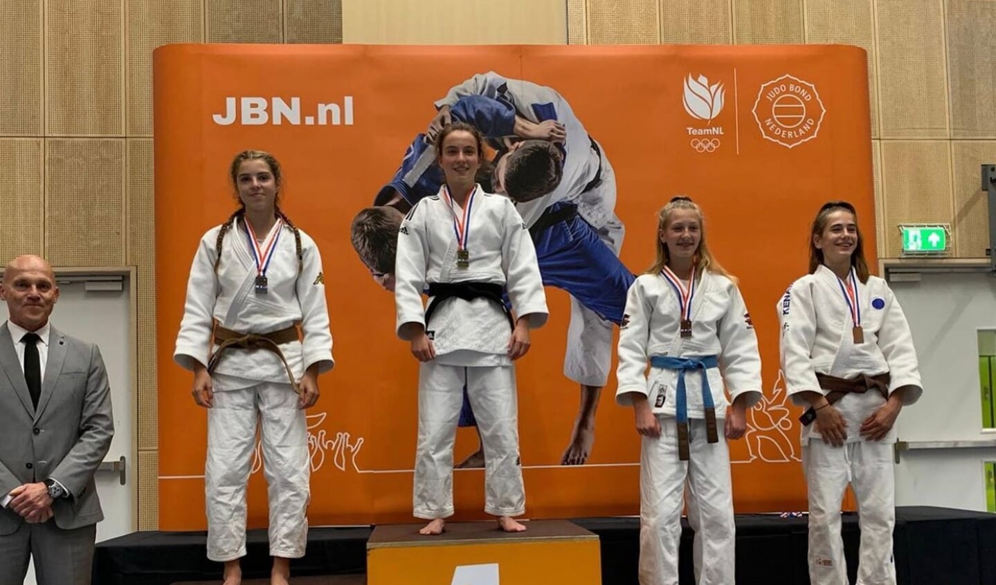 Judoka Vera Wandel kampioene van Nederland