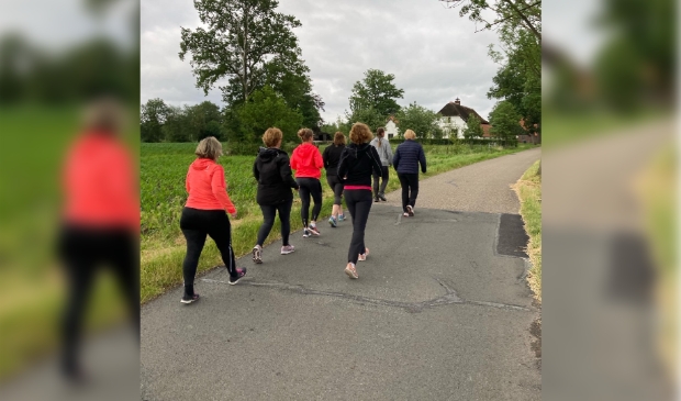 Elke les lopen we een andere route.