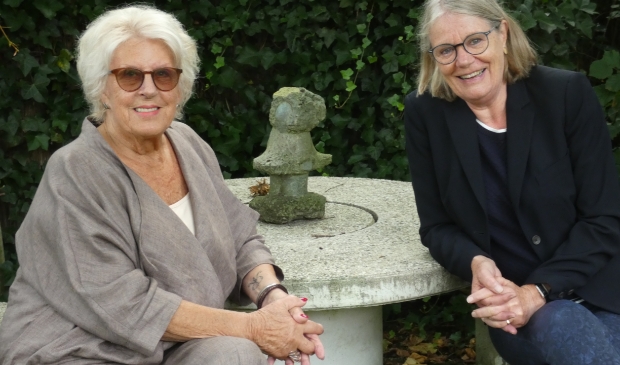 Rina van Kilsdonk en Nel Barnier, twee van de vier organisatoren van Kunstroute Zeist