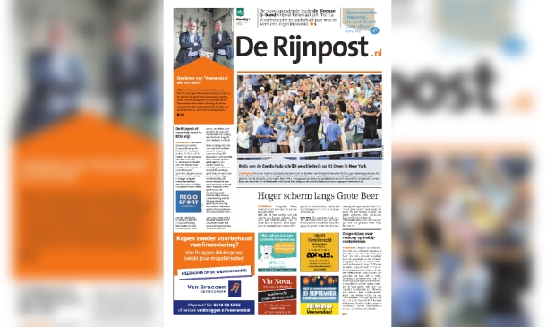 <p>De eerste editie van De Rijnpost bij BDUmedia. </p>