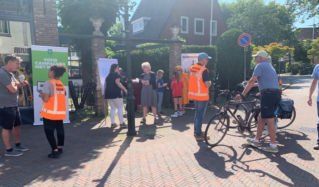 Tientallen Baarnaars kwamen zaterdag hun mening geven over Soestdijk.
