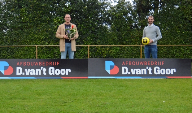 Danny van 't Goor (l) en Sjoerd Kwakkel
