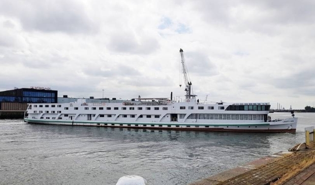 <p>Het schip zou naast de Liberty Ann te komen liggen. </p>