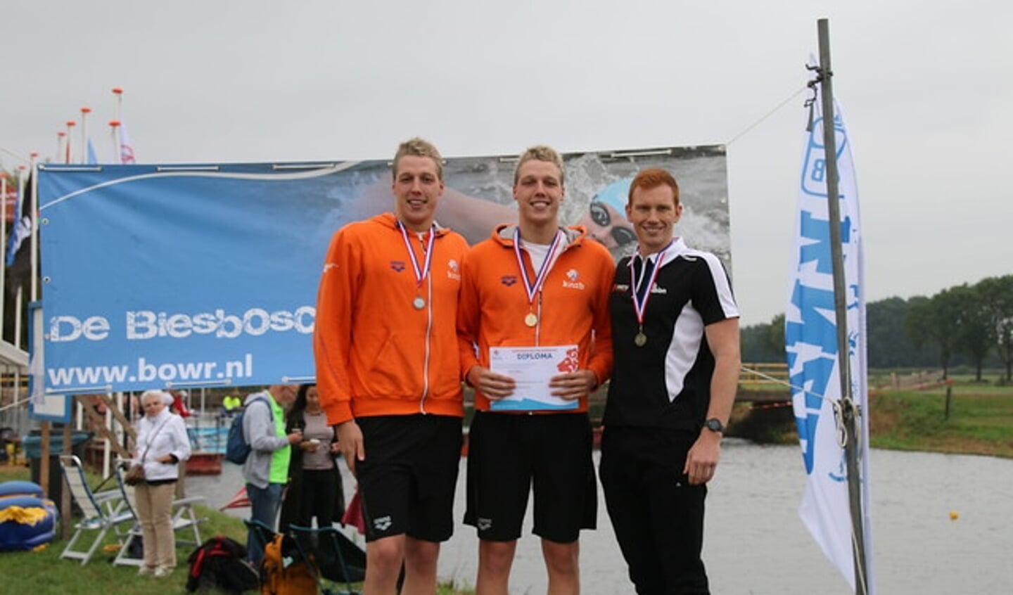 Sander & Vincent Crooijmans 5000 meter vrije slag