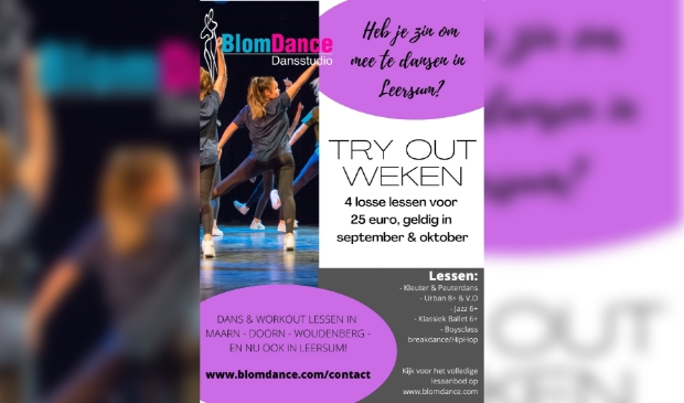 Try Out weken