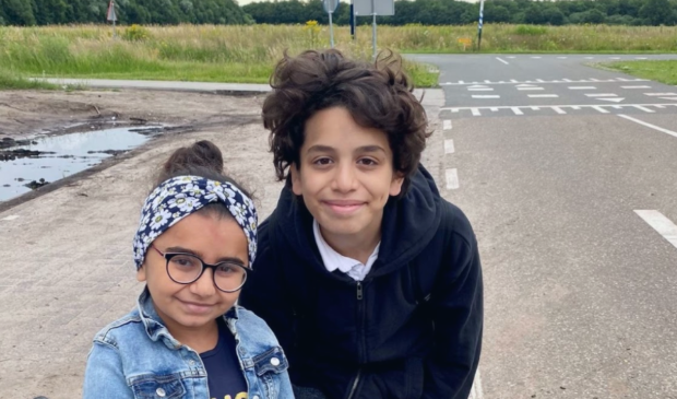 De Amersfoortse asielzoekers Layan en Karam.