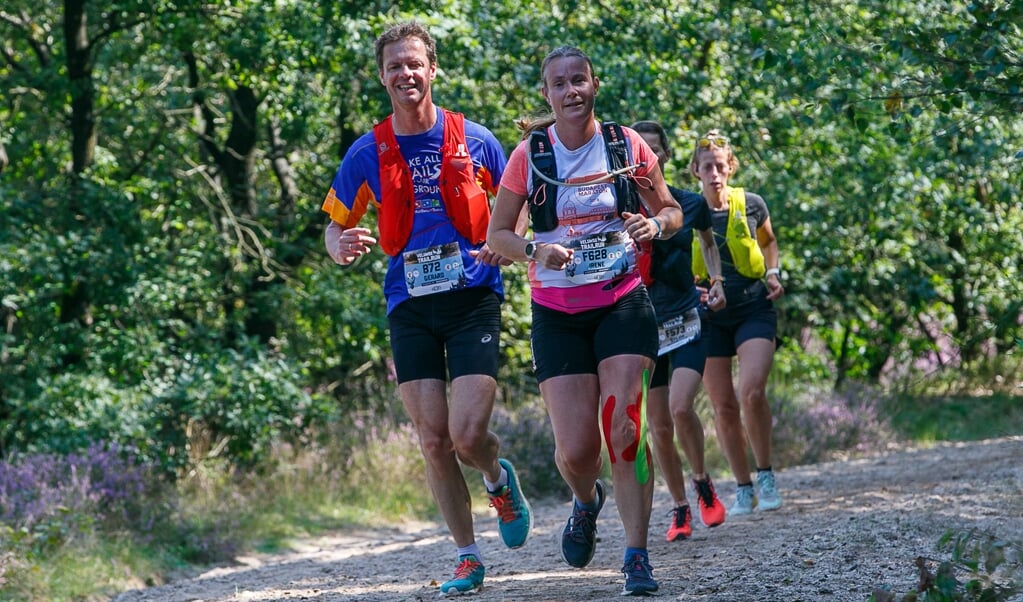 Zaterdag 4 maart 2023, in de voorjaarsvakantie, organiseert de Stichting Veluwe Sportief voor het eerst de Dassen TrailRun Ermelo. Foto: Veluwse NERO Trailrun. 