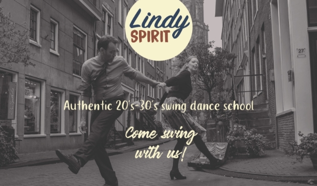 Foto van dansende Lindy Hoppers