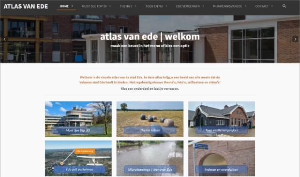 Startpagina van Atlas van Ede