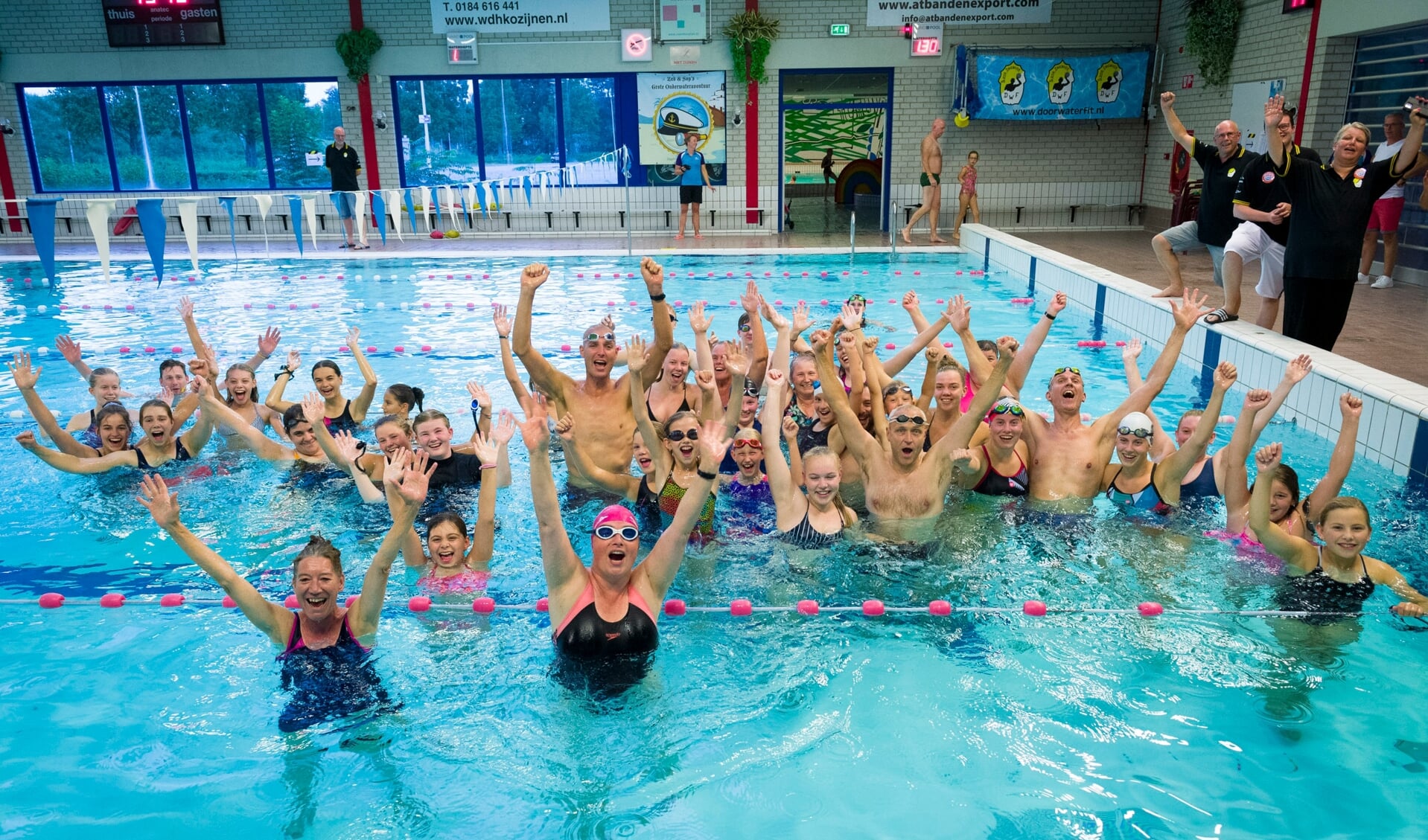 Start zwemvierdaagse, Maarten van der Weijden