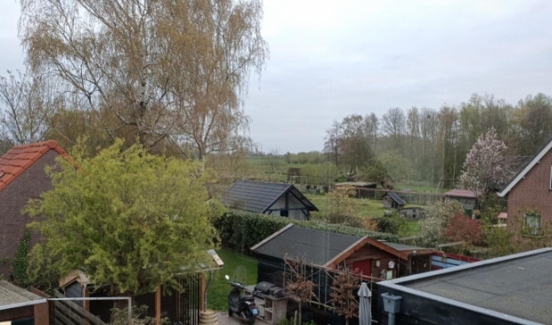 Uitzicht vanaf ons huis