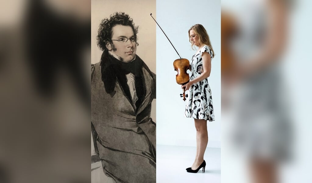 Violiste Marieke de Bruijn vertelt met haar muziek het levensverhaal van componist Franz Schubert.