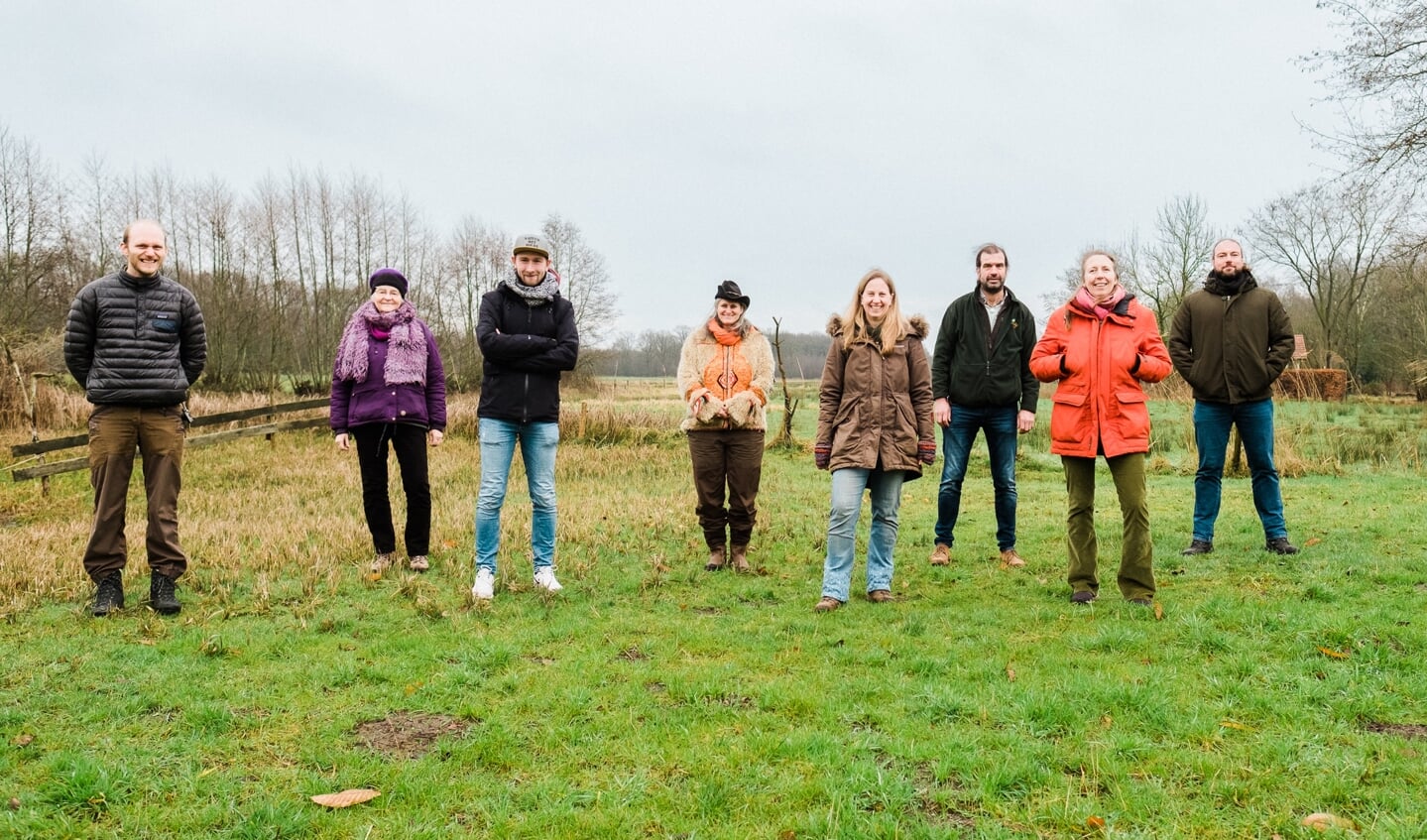 Het docententeam (deels) van Natuuropleiding