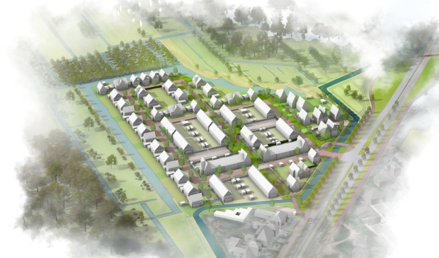 Impressie van huidige bouwplan Verwelius voor het Hessingterrein
