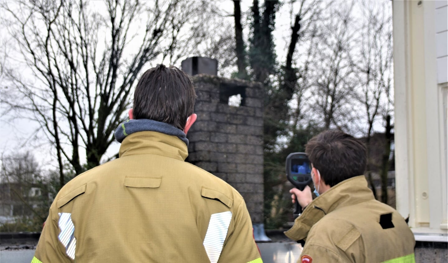 De brandweer stelde een onderzoek in en kwam tot de conclusie dat ingrijpen niet nodig was.