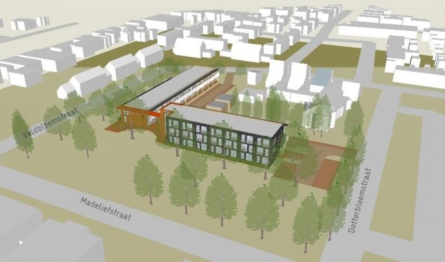 Het bewuste plan is volgens omwonenden veel te hoog.
